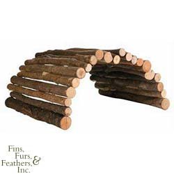 Trixie Pet Products Natural Wood Wicker Bridge Large 20 x 11.8 Inch