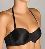 convertible bras-QT Seamless Molded Cup 5 Way Convertible Bra (1103) 36DDD/Black