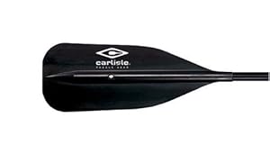 Carlisle Economy Aluminum Canoe Paddle with T-Grip (Black, 57-Inch)