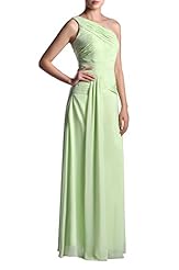 Chiffon One Shoulder Bridesmaid Dress 