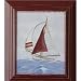 Authentic Artwork With Red Color Frame