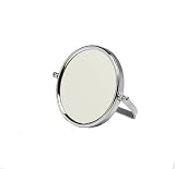 Swissco Chrome Standing Mirror, 5-Inch, 1x/7x, 9.7-Ounce Box