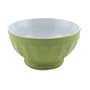 BIA Cordon Bleu Fluted Bowls, Set of 4, Leaf/White