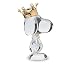 Baccarat Snoopy King, Fourth In Series 4 3/4in. H X 2 1/2in. L