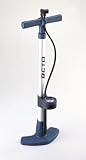 Fahrradpumpe Alu Doppelkopf f�r alle Ventile - 