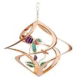 14 Mosaic Hummingbird Cosmic Wind Spinner