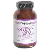 TwinLab Ester-C 1000 with Citrus Bioflavonoid Complex, 1000 mg, 100 tablets