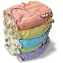 Kissaluvs Fitted Fleece SIZE ONE 6 pack - Boys