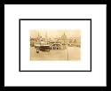 Waterfront, Bellingham, Washington Photography Framed Art Poster Print, 19x17
