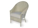 Lloyd Flanders Chesapeake Wicker Arm Patio Dining Chair