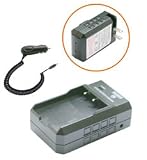 Travel Charger Kit (NP-60) For Pentax Optio 330, 430