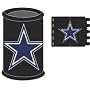 Dallas Cowboys Nfl Team Trash Can Garbage Basket