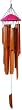 Asli Arts Model C243 Giant Spun Top Bamboo Chime, Pink