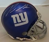 Prince Amukamara Autographed/Hand Signed New York Giants Mini Helmet