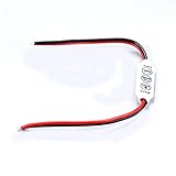 3528 5050 LED ストリップ シングル カラー ライト DC 12V 用 3つ キー コントローラー ディマー