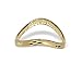 10 KT Yellow Gold Thumb ring Slim 10K Band