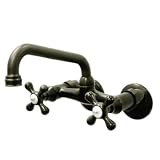 Oil Rubbed Bronze Wall Mount Faucet