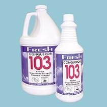 Urinals Odor Counteractant Concentrate, Lemon Scent, Twelve - 32 oz. Bottles per Cse