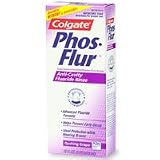 Colgate Phos-Flur Anti-Cavity Fluoride Rinse, Gushing Grape - 16 Oz