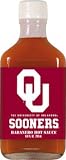 Oklahoma Sooners Hot Sauce 6.6oz Habenero Flask