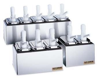 Condiment Pump Service Center 5 Well 23-7/8