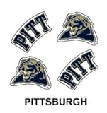 Innovative Adhesives BC-12 University of Pittsburgh Fan-A-Peel Temporary Tattoo-Sticker