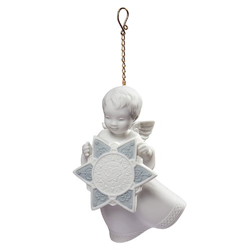 Lladro Angel With Star Ornament