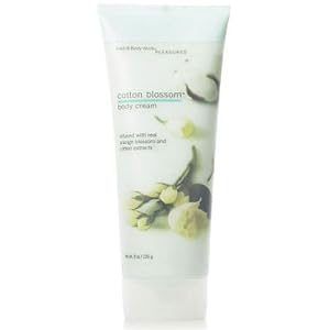 Bath & Body Works Pleasures Cotton Blossom Body Cream 8 oz