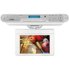 Coby KTF-DVD1093 10 Widescreen TFT Under-the-Cabinet DVD/CD Player