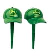John Deere Baseball Cap Cupcake Picks - 12ct