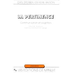 La Pertinence : communication et cognition