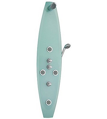 Buy Grohe 27014000 Amera Shower Tower Chrome / Green Hued Tempered Glass (Grohe Showers, Plumbing, Bathtubs Showers & Saunas, Showers, Modules & Installation Kits)