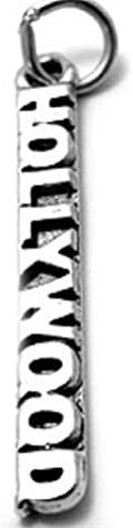 Sandra Creative Design Silver-tone Hollywood Sign Charm