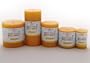 Raw Beeswax Pillar: 3"x 6" by Bluecorn Naturals