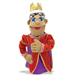 Childrens Toyshop  Toys : Melissa & Doug Queen Puppet