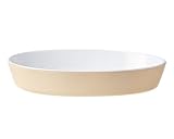 Review Emile Henry  / Emile Henry, Beige oval Baking Dish , 29 cm, Ceradon