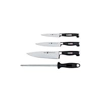 Zwilling J.A. Henckels Twin Four Star II 3-Piece Starter Set with Bonus Steel