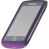 Blackberry Torch 9850 9860 Monza Touch Purple Accent / Black Premium Skin ( ....