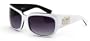 Black Flys Fly Girls ZIPPER Womens Sunglasses White Black with Grey Lenses