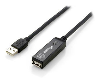EQUIP USB2.0 Aktive Verlaengerung 15m schwarz mit Signalverstaerker USB-A S/B Preisvergleich