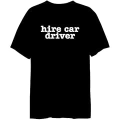 Hire Car Driver Berufe Herren T-Shirt (Schwarz, Gr��en X-Small - XXX-Large)