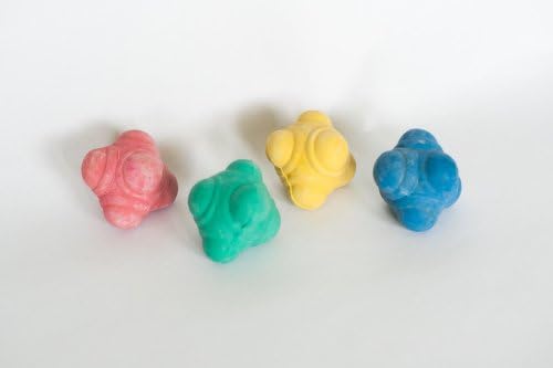 SeriousSteel 3" Reaction Ball |Sport Agility & Reaction Trainer (Single Unit)