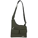Travelon Anti-Theft Cross-Body Bag, Olive, One Size