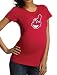 Motherhood Maternity: Cleveland Indians Short Sleeve Scoop Neck MLB Maternity T Shirt
