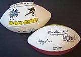Doc Blanchard, Pete Dawkins, and Glenn Davis Army Black Knights Heisman Winners Autographed Football