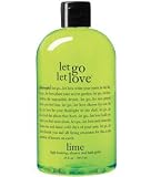 philosophy - let go let love - lime scented, high foaming, shower and bath gelee