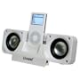DreamGear i.Sound 2x Plus Foldable Speaker System for iPod and MP3 Players (Pink)
