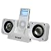 DreamGear i.Sound 2x Plus Foldable Speaker System for iPod and MP3 Players (Pink)