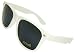 New (Unisex Mens Ladies) Brilliant White Wayfarer Sunglasses Shades UV400 Lense