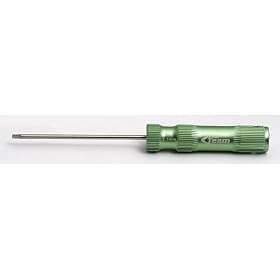 Factory Team 2.5mm Hex Driver, Green Handle from Associated Accessories